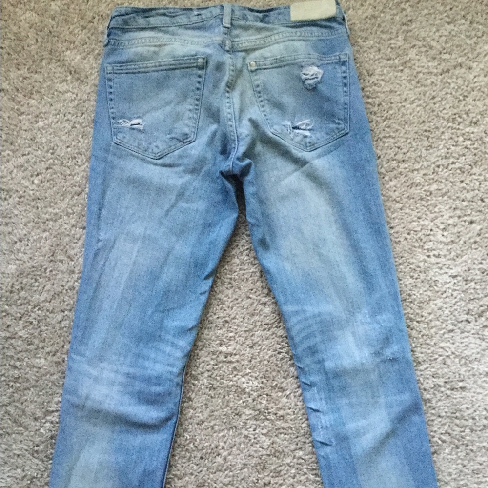 🔥🔥HOST PIC🔥🔥&Denim Skinny Low Waist Cutout Jeans - Picture 8 of 8